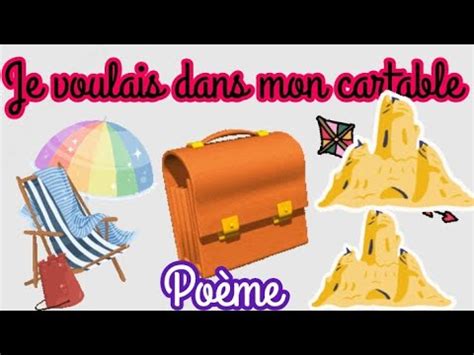 R Citation Et Po Me Je Voulais Dans Mon Cartable Youtube