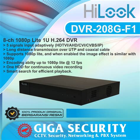 DVR-208G-F1 - Giga Security