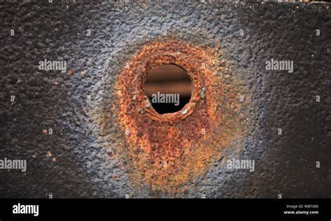 Bullet Hole Metal High Resolution Stock Photography And Images Alamy