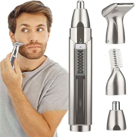 3 In 1 Nose Hair Trimmer Ear Nose Hair Trimmer For Men USB Rechargeable