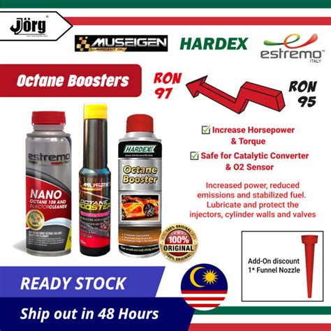 READY STOCK Estremo Nano Octane Booster 108 Injector Cleaner 250ml