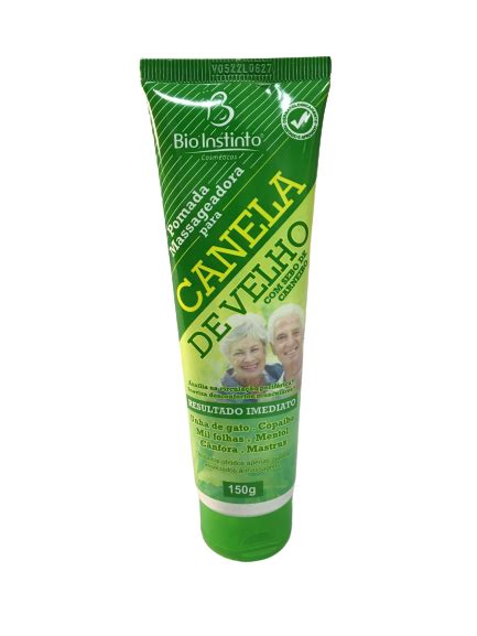 Pomada Massagem Canela De Velho 150g Sibras 199