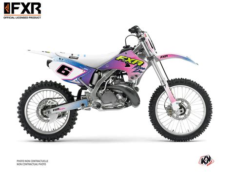 Kawasaki Dirt Bike Fxr Retro Serie Graphic Kit Kutvek