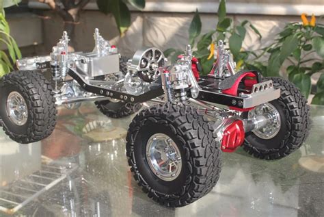 Full Cnc Carbon Beam Highly Completed Frame Alloy Bridge Rc Car