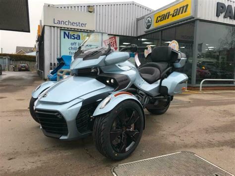 2021 Can Am Spyder F3 Limited 1330cc Semi Auto Glacier Blue Met TRIKE