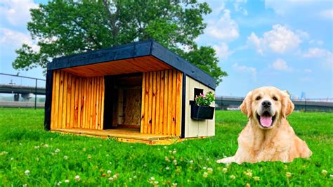 How To Build A Luxury Dog House Youtube