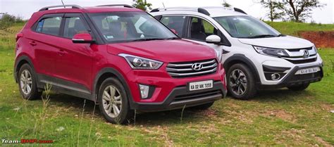 Honda Br V Vs Hyundai Creta Suv Comparison Shootout Page