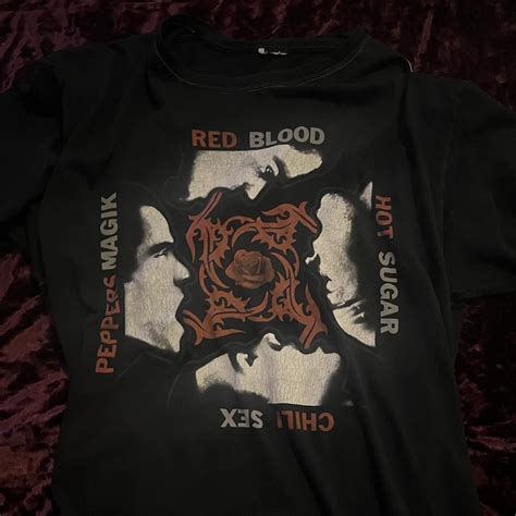 Red Hot Chili Pepper Oversized Fit Tag Torn Off Depop
