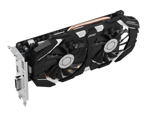 MSI GeForce GTX 1060 3GT OC Gaming graphics card GTX1060-3GT-OC-V2 ...