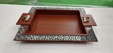 SH38 Pine Wood Serving Tray At Rs 99 Piece Wooden Serving Tray In