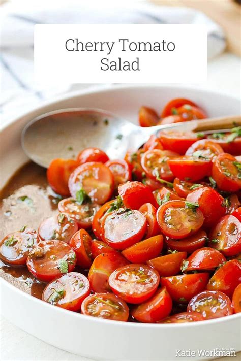 minute cherry tomato salad recipe cherry tomato salad ideas