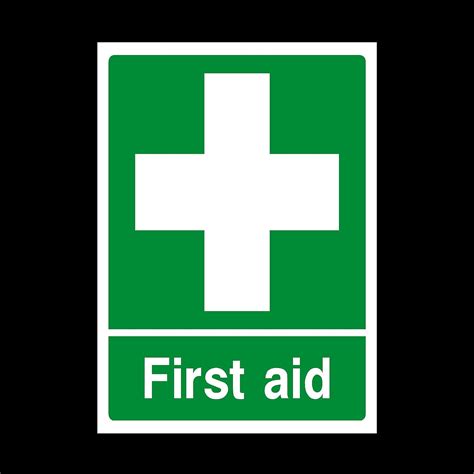 Buy First Aid Stickerself Adhesive Sign Health And Safetysafe