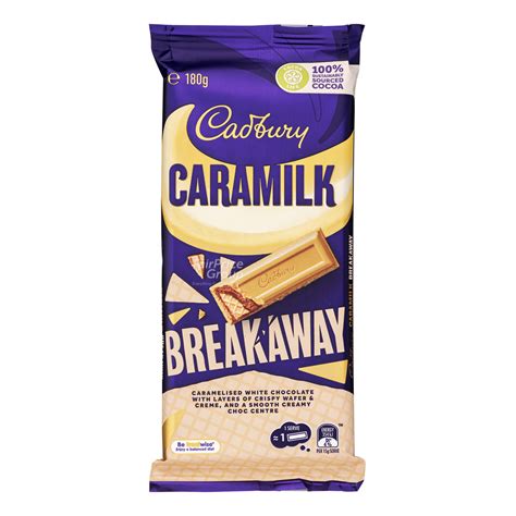 Cadbury Caramilk Chocolate Breakaway Ntuc Fairprice