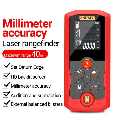 UYIGAO UA80M Laser Rangefinder Infrared Laser Ruler Laser Level