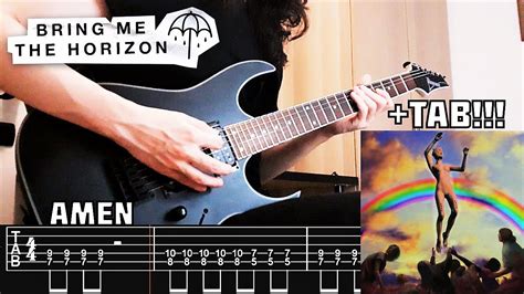 BRING ME THE HORIZON AmEN Guitar Cover TAB NEW SONG 2023