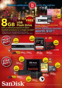 Sandisk Page Brochures From Pc Show Singapore On Tech Show