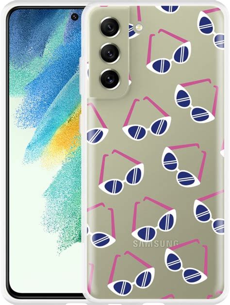 Cazy Hoesje Geschikt Voor Samsung Galaxy S Fe Retro Zonnebrillen I