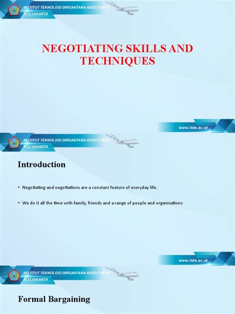 Negotiation Techniques | PDF | Negotiation | Employment