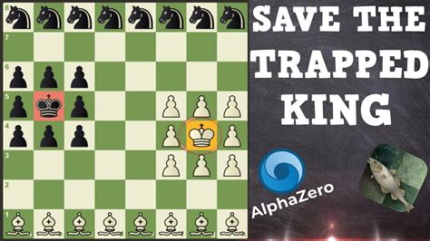 Save The Trapped King 8 Knight Vs 8 Bishops Using Stockfish YouTube