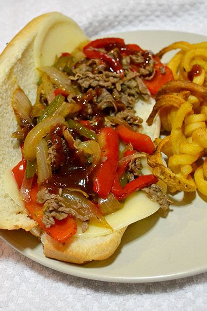 Philly Cheesesteak Sandwiches - I am a Honey Bee