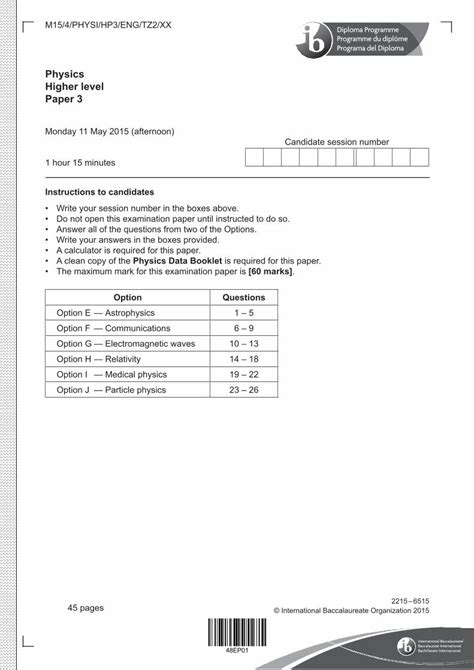 Pdf Physics Higher Level Paper Ib Documents Dokumen Tips