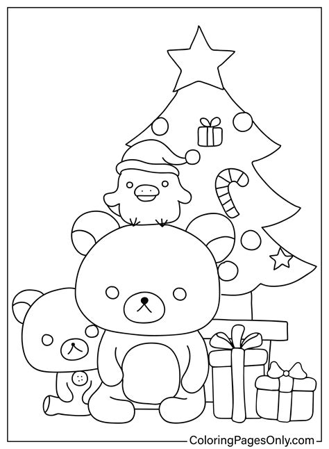 Free and Printable Christmas Cartoon Coloring Pages: Funny Designs for Kids and Adults