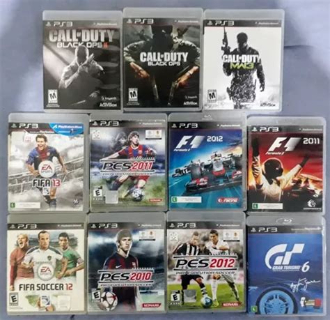 Lote De Jogos Originais Para Playstation 3 Lote 3 6 Parcelamento