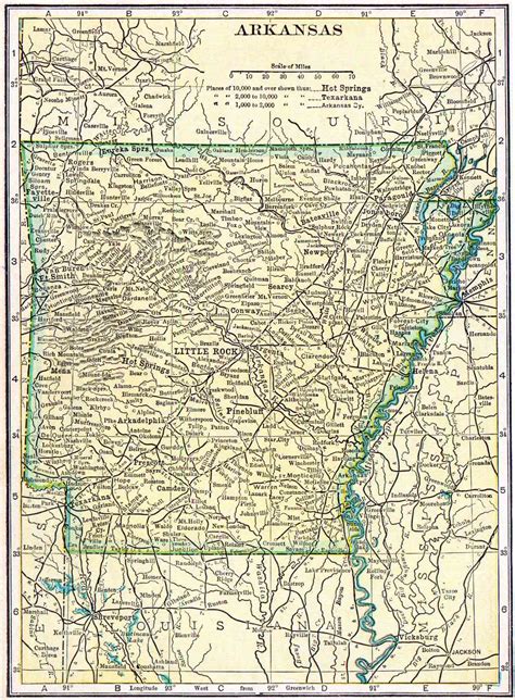 1910 Arkansas Census Map – Access Genealogy