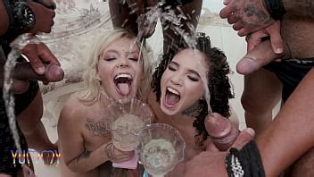 P Sluts Vol Starring Horny Sluts Kyra Sex And Bruna Santos Fucked By Of Their Slaves With