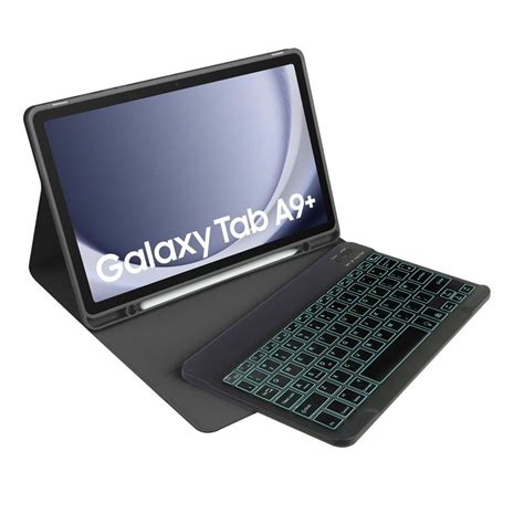 Juodas atverčiamas dėklas su klaviatūra "Tech-Protect SC Pen + Keyboard ...
