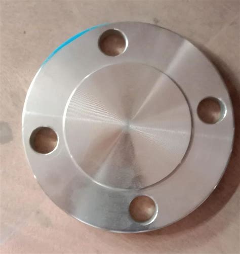 Astm A105 Stainless Steel Blind Flange Size 4 Inch Grade Ss304 At