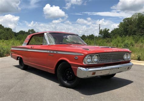 One Of One K Code 2893 Speed 1963 Ford Fairlane 500 Sports Coupe