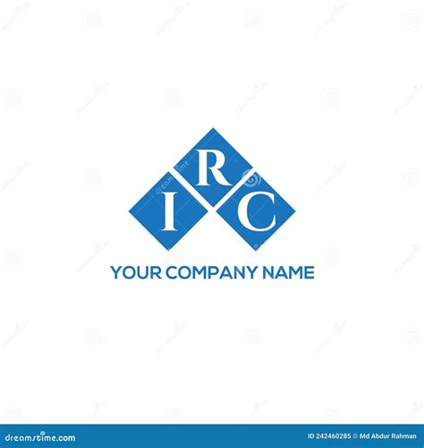 IRC Letter Logo Design on White Background. IRC Creative Initials ...