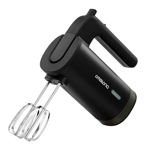 ALDI Ambiano Cordless Hand Mixer Matte Black Same Day Delivery Or