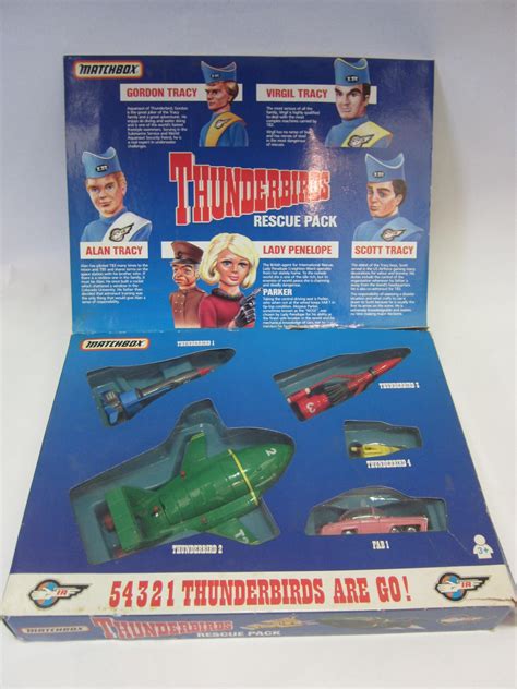 A Matchbox Thunderbirds Rescue Pack In Original Box