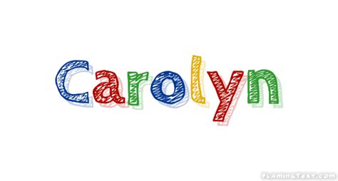 Carolyn Logo | Free Name Design Tool from Flaming Text