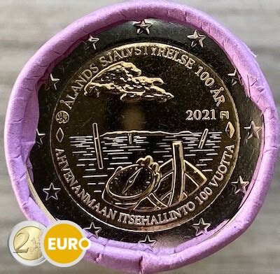 Rollo Euros Finlandia Islas Aland Monedas Eurosconmemorativas