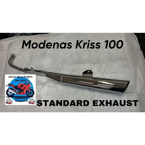 Modenas Kriss Exhaust Pipe Muffler Pipe Ekzos Pipe Ezos Pipe Assy