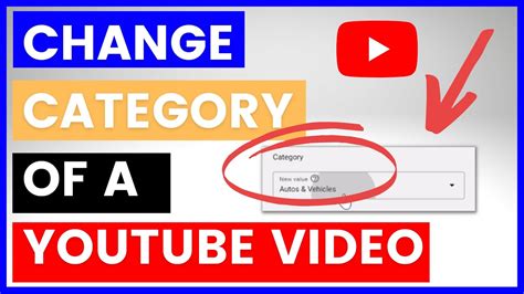 How To Change The Category Of A Youtube Video In 2024 Youtube