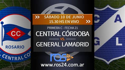 Central C Rdoba Vs General Lamadrid Youtube