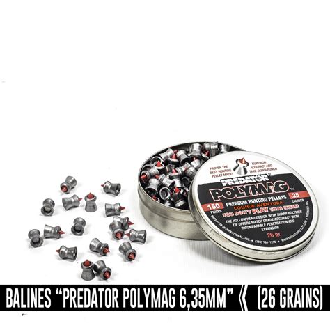 Balines Predator Polymag Cal Mm Gr X U Colihue Aventura