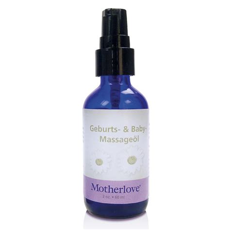 Geburts- & Baby-Massage-Öl von Motherlove - Hebammenblog.de