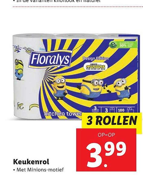 Floralys Keukenrol Aanbieding Bij Lidl 1Folders Nl