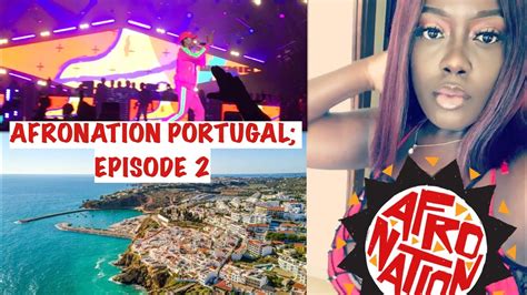 Vlog Afronation Portugal Episode Tiwa Savage Davido Wizkid