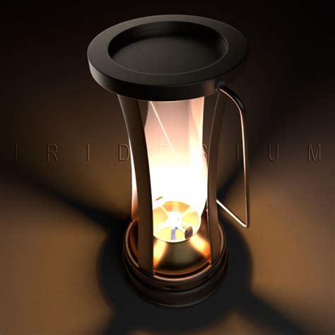 Old Lantern Free 3D Model 3ds Obj Blend Fbx Mtl Free3D