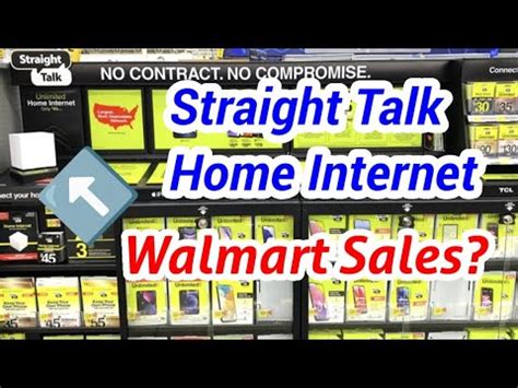 Straight Talk Home Internet Walmart 45 Per Month TracFone Prepaid