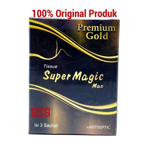 Jual TISSUE SUPER MAGIC MAN PREMIUM GOLD Shopee Indonesia