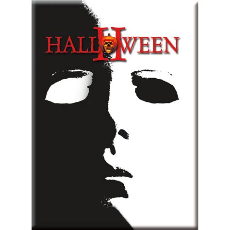 Halloween II Michael Myers Poster Flat Magnet - Screamers Costumes