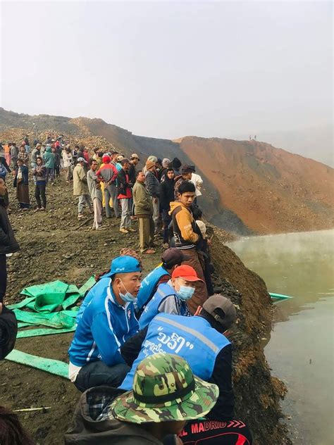 Landslide In Myanmar Mining Area Leaves Dozens Missing