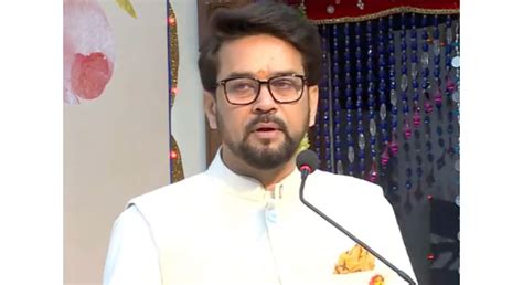 Public Service Messages On Tv Channels Voluntary Anurag Thakur